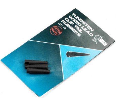 Nash Prevleky Tungsten Weed Lead Clip Tail Rubber