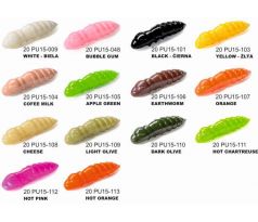 Dipované umelé nástrahy FishUP Pupa 38mm-1,5"/8ks