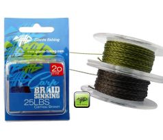 Giants fishing Návazcová šňůrka Carp Braid Sinking 25lbs/20m Camou Brown