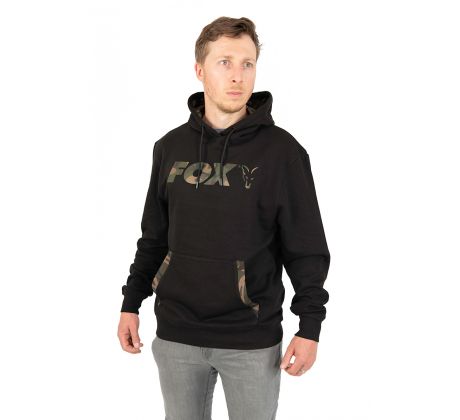 Fox LW Black/Camo Print pullover