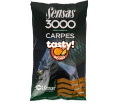 Sensas 3000 Carp Tasty Orange (kapor pomaranč) 1kg