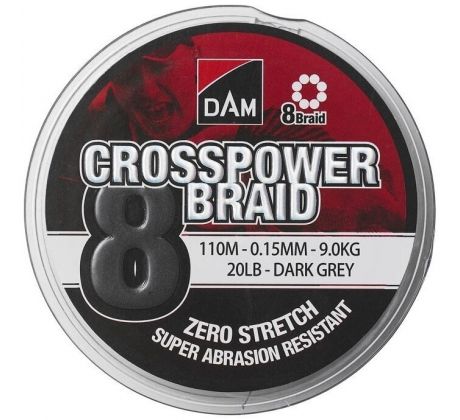 DAM Crosspower 8-Braid 150m