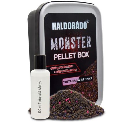 Haldorádó Monster Pellet Box - Kalamar a Čučoriedka