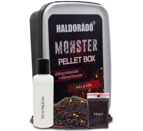 Haldorádó Monster Pellet Box - Pečeň a Krv