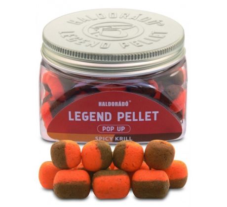 Haldorádó Legend Pellet Pop Up 12, 16 mm - Spicy Krill