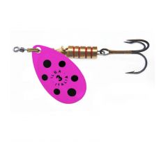 Blinker TONDO FLUO PINK / NERO