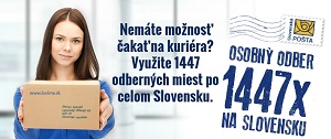 preprava slovenska posta