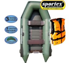 AKCIA - Čln Sportex Shelf + záchranná vesta