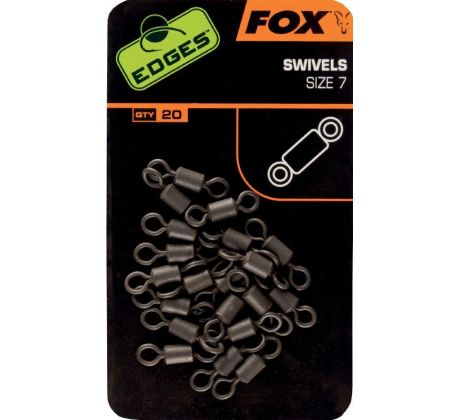 Obratlíky FOX EDGES Swivels Size 7