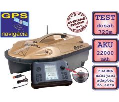Zavážacia loďka Prisma 6 + sonar + GPS SET