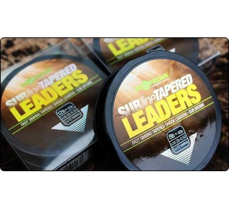 Korda odhodový vlasec Subline Tapered Leaders brown 5x12m