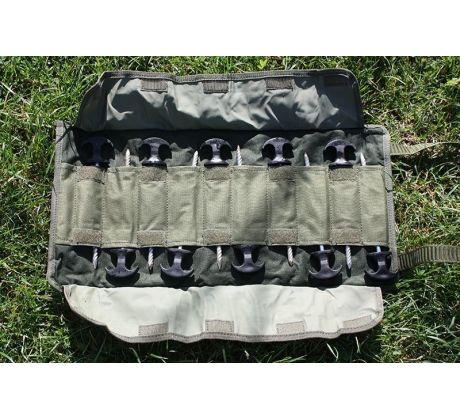 Nash Kolíky Bivvy Stealth Pegs Roll 21 cm 10 ks