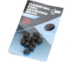 Nash Tažké Korálky Tungsten Oval Leadcore Beads 8 mm