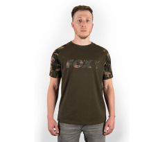 Fox Camo/Khaki Chest Print T-Shirt