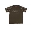 Fox Camo/Khaki Chest Print T-Shirt