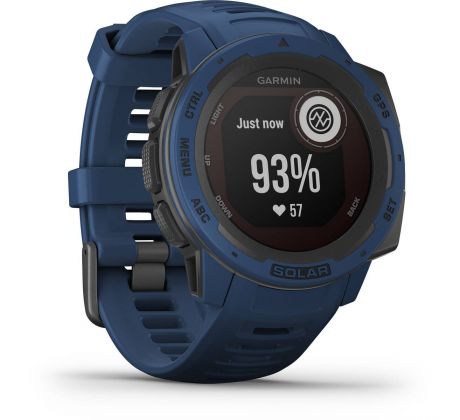 Garmin Instinct Solar, Tidal Blue