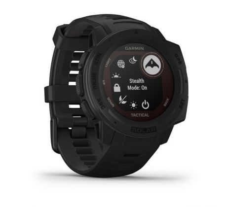 Garmin Instinct Solar, Tactical Black