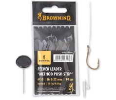 Feeder Leader Method Push Stop bronze 10cm 6ks