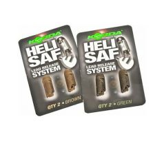 Korda Montáž Heli Safe Lead Release System green 2 ks-Zelená