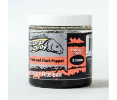 Dipovaný boilies Carp Only Peach & Black Pepper 250ml