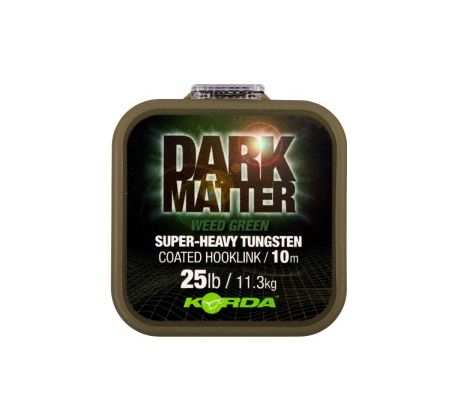 Korda - Dark Matter Tungsten Coated Braid Green 18lb 10m