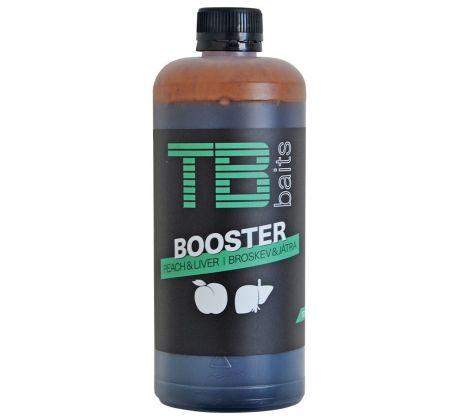 TB Baits Booster Peach Liver 500 ml