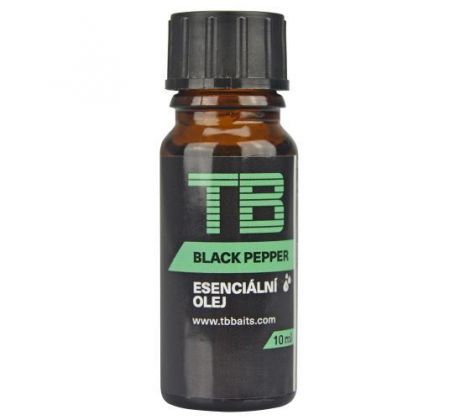 TB Baits Esenciálný Olej Black Pepper 10 ml