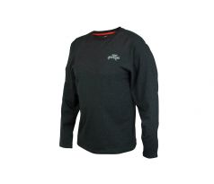 Fox Rage black Marl Tee Long Sleeve