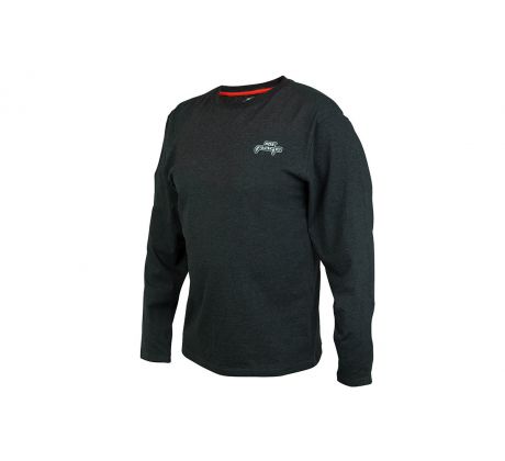 Fox Rage black Marl Tee Long Sleeve