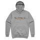 Mikina Simms Logo Hoody Grey Heather