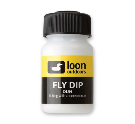 Plávajuci dip na mušky Loon Fly Dip Dun