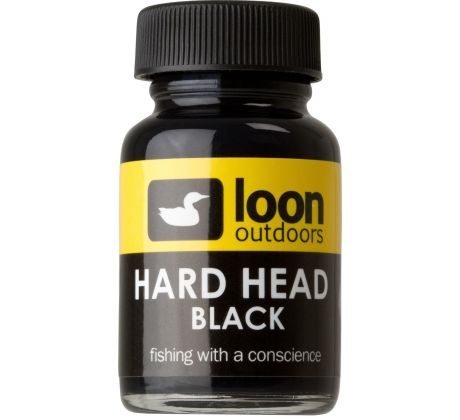 Tmel na mušky Loon Hard Head Black