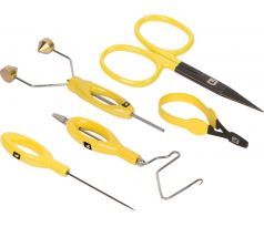 Sada na viazanie mušiek Loon Core Fly Tying Tool Kit - Yellow