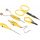 Sada na viazanie mušiek Loon Core Fly Tying Tool Kit - Yellow