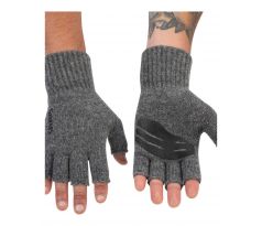 Rukavice Simms Wool ½ Finger Glove Steel L/XL