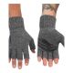 Rukavice Simms Wool ½ Finger Glove Steel L/XL