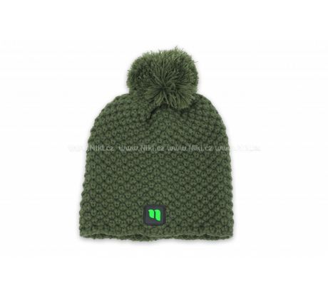 Nikl čiapka Bobble Beanie Green