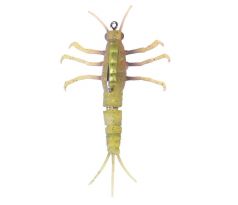 Savage Gear Gumová nástraha 3D TPE Mayfly Nymph Olive - 5 cm 2,5 g