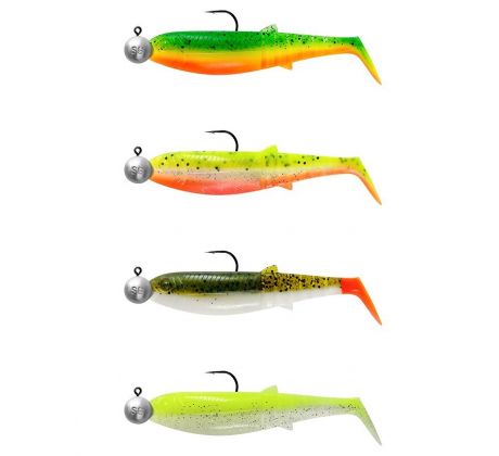 Savage Gear Cannibal Shad Darkwater Mix 4ks