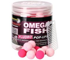 Starbaits Omega Fish - Boilie FLUO plovoucí 80g 14mm