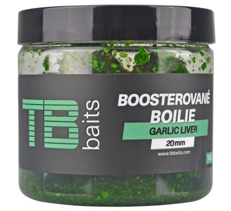 TB Baits Boosterované Boilie Garlic Liver 120 g