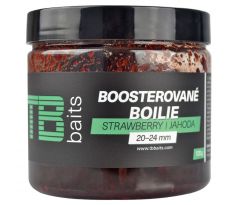 TB Baits Boosterované Boilie Strawberry 120 g 20-24 mm