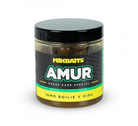 Mikbaits Amur Boilie v dipe 250ml