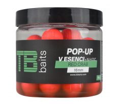 TB Baits Plávajúce Boilie Pop-Up Red Crab + NHDC 65 g