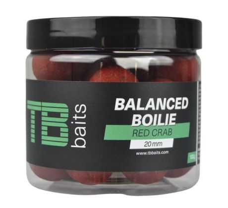 TB Baits Vyvážené Boilie Balanced + Atraktor Red Crab 100 g