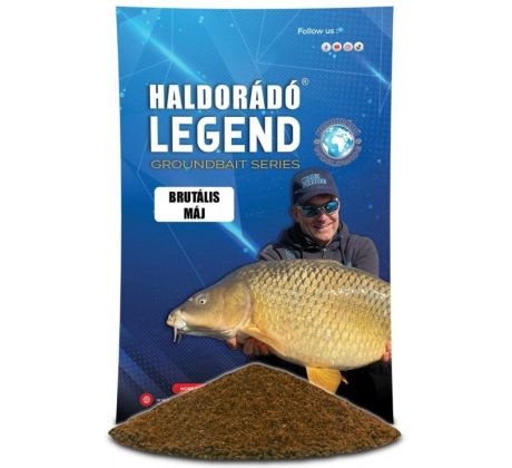 Haldorádó Legend Groundbait - Brutal Liver / Brutalná Pečeň