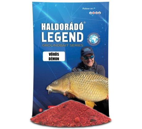 Haldorádó Legend Groundbait - Červený Demon / Jahoda