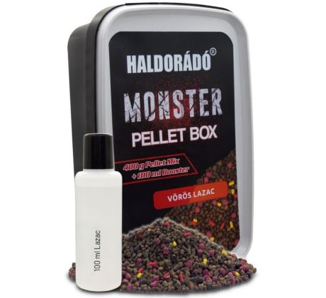 Haldorádó Monster Pellet Box - Červený losos