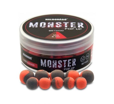 Haldorádó Monster Pop Up Method 9, 11 mm -  Pečeň a Krv