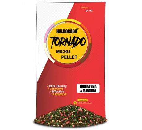 Haldorádó Tornado Micro Pellet - Cesnak + Mandle